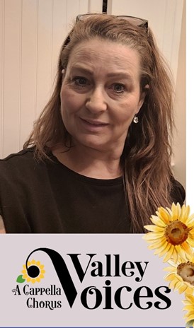 “I had never heard of Valle Voices until a member happened to be in my workplace.  She heard me singing, gave me a card, and invited me to come check it out.  I was a bit nervous, so I followed them on Facebook.  When summer sing was advertised, I thought, here's my chance to go, take part and not be the only new person.  I had so much fun, made great new friendships and realized I didn't want it to end.  This is such an amazingly supportive group of humans.  Great music, great people and how can I forget the great treats  Best decision I've ever made was signing up for Summer Sing and deciding to become a full member!”  Summer Sing 2023participant   Selena Mahar.